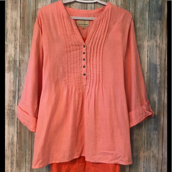 NWOT Pintuck Blouse - Picture 1 of 4